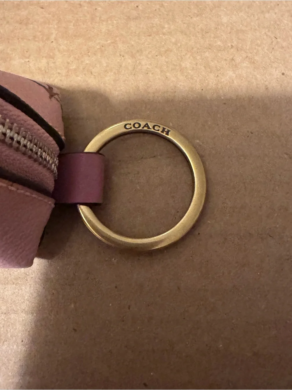 Coach Dopp Keychain-New Condition